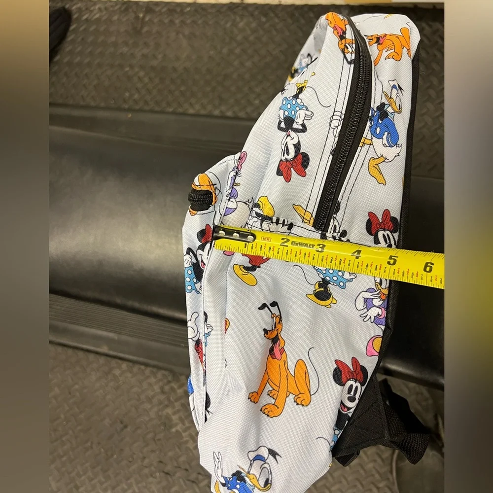 Disney Cartoon Character Print Backpack